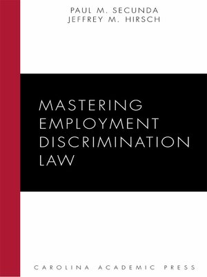 cover image of Mastering Employment Discrimination Law
